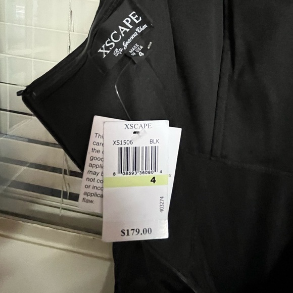 Xscape Strapless Ruched Front Dress 4 NWT - Picture 13 of 13